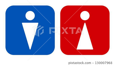 Toilet pictogram icon 130007968