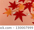 Autumn leaves and pearls 130007999