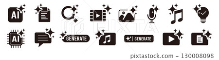 icon, icons, vector 130008098