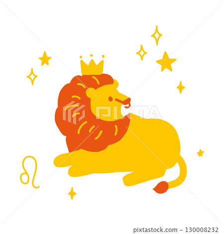 Leo illustration 130008232