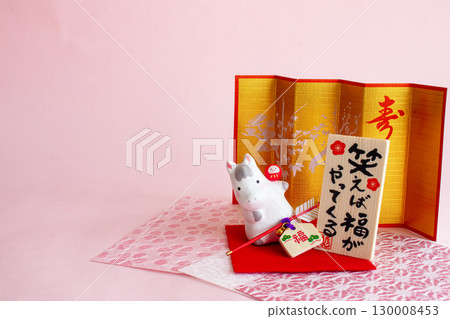 New Year's card material: Year of the Horse 130008453