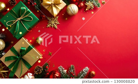 AI圖像：聖誕框架材質 130008820