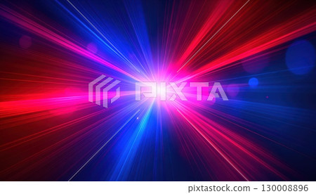 AI Image: Diffusing blue and red light AI Image: Diffusing blue and red light 130008896