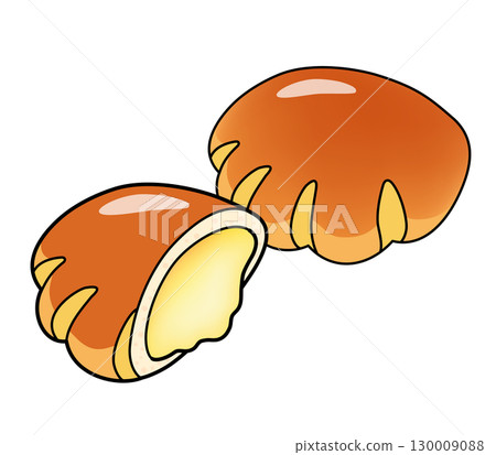 Cream bun icon Cream bun icon 130009088