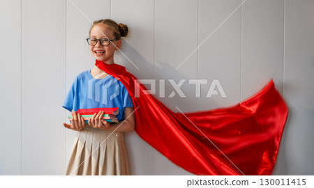 A superhero student 130011415