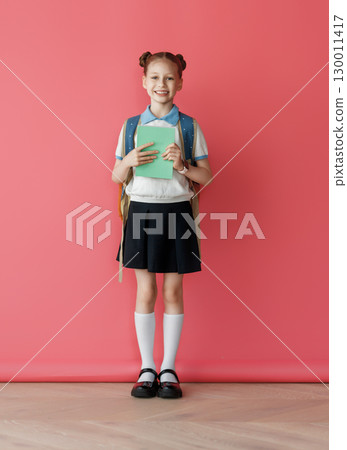 girl is ready to back to school 130011417