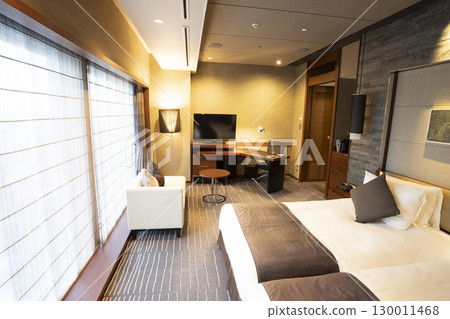 城市豪華飯店套房臥室（日景，附獨立工作區的豪華客房） 130011468