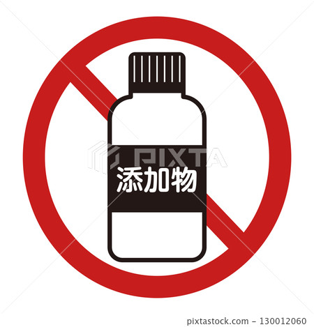 No additives allowed mark 130012060