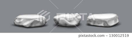 Grey stone podium rock platforms Grey stone podium rock platforms 130012519
