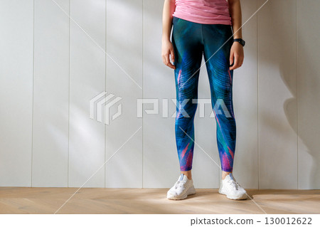 Woman in fashionable sportswear Woman in fashionable sportswear 130012622