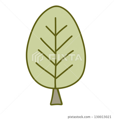 tree icon in cartoon style tree icon in cartoon style 130013021