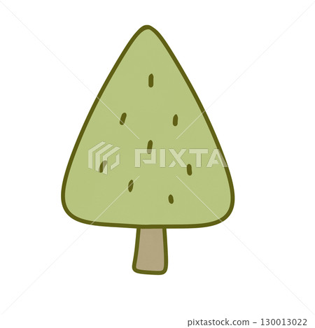 trees icon in cartoon style 130013022