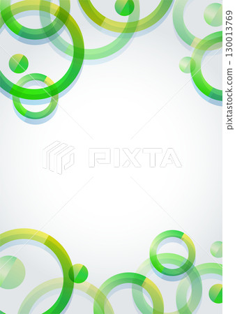 透明圓框-綠色 透明圓框-綠色 130013769