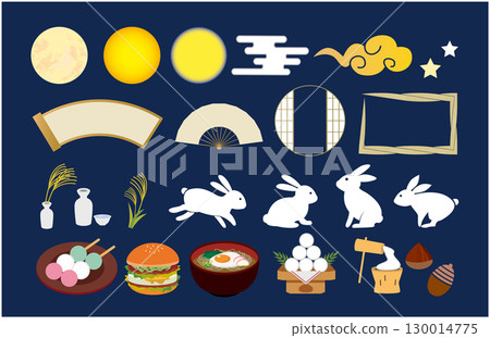 秋月賞月材料套裝 130014775