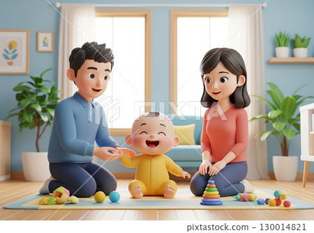 A healthy baby and a kind mom and dad 130014821