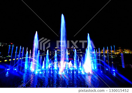 Fugan Canal Kansui Park Summer Fountain Fountain Show 130015452