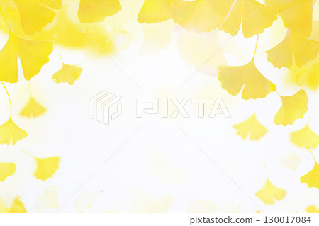 Yellow ginkgo background material Yellow ginkgo background material 130017084