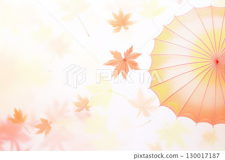 秋葉和日本傘背景材料 130017187