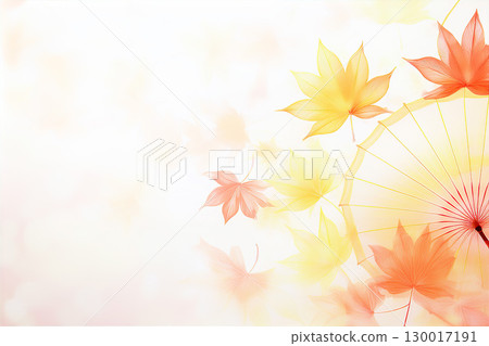 秋葉和日本傘背景材料 130017191