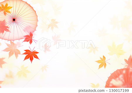 秋葉和日本傘背景材料 130017199