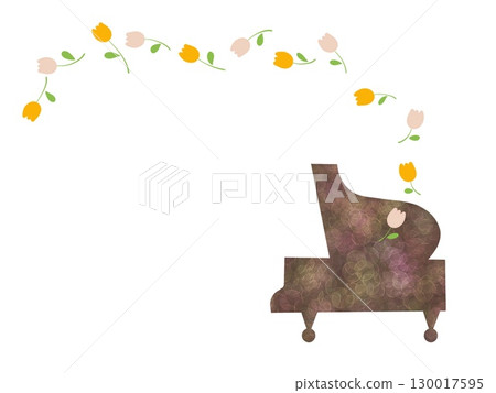 鋼琴與花 80 鋼琴與花 80 130017595