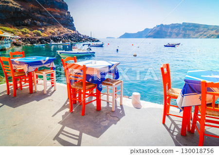 caldera of Santorini, Greece 130018756