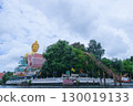 泰國曼谷 Wat Paknam Phasicharoen 寺的巨型佛像 130019133