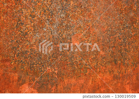 Rust and oxidized heavy metal texture. Rusted orange grunge iron background Rust and oxidized heavy metal texture. Rusted orange grunge iron background 130019509