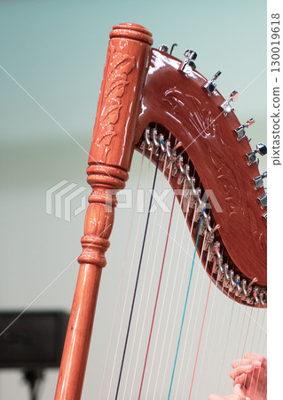 Arpa, a South American folk instrument 130019618