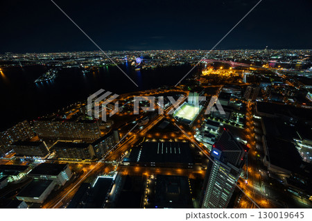 大阪夜景:從咲洲Cosmo Tower眺望 大阪夜景:從咲洲Cosmo Tower眺望 130019645