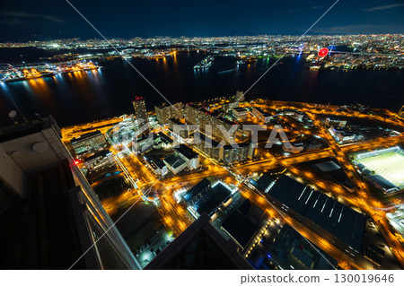 Osaka night view: View from Sakishima Cosmo Tower 130019646