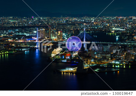 Osaka night view: View from Sakishima Cosmo Tower 130019647
