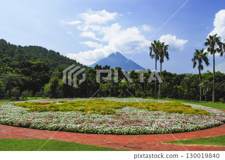 從鹿兒島縣開門山麓交流公園看到的開門岳 從鹿兒島縣開門山麓交流公園看到的開門岳 130019840