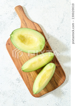 sliced muskmelon sliced muskmelon 130020010