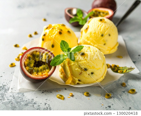 百香果冰淇淋 百香果冰淇淋 130020418