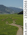 Altai Mountains covered with green grass. Nature photo 130020668
