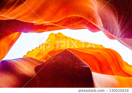 美國亞利桑那州下羚羊峽谷 美國亞利桑那州下羚羊峽谷 130020816