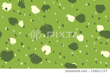 Abstract modern leopard seamless pattern. Animals trendy background. Color decorative vector stock illustration for print, card, postcard, fabric, textile. Modern ornament of stylized skin 130021137
