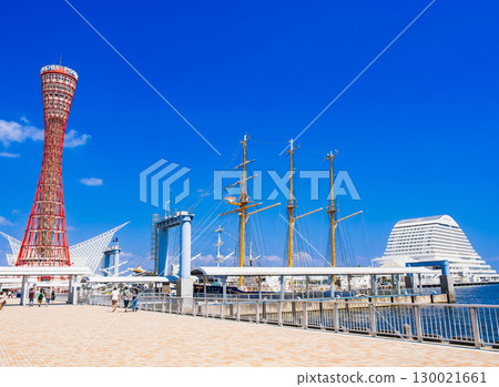 Kobe Port Tower and Bay Area 130021661