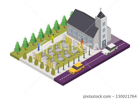 Isometric Church Isometric Church 130021764
