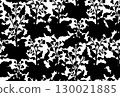Big blooming burdock. Vector drawing pattern 130021885