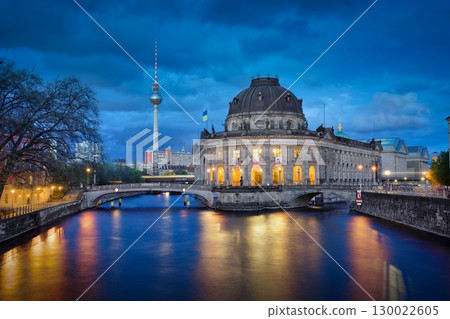 Bode Museum and Blue Hour 130022605