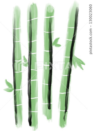 竹林竹子日式水墨水彩毛筆 竹林竹子日式水墨水彩毛筆 130023060