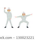 A female worker judges whether it is okay 130023221