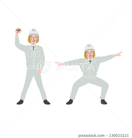 A female worker judges whether it is okay 130023221