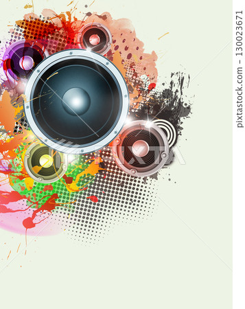 water colorful splash 130023671