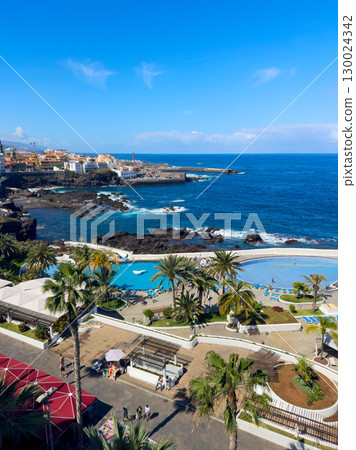 Puerto dela Cruz embankment, Tenerife, Spain Puerto dela Cruz embankment, Tenerife, Spain 130024342