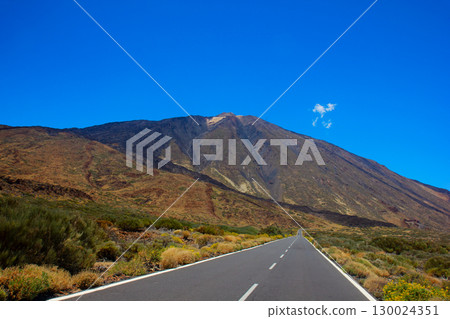 road to volcano Teide, Tenerife, Spain 130024351