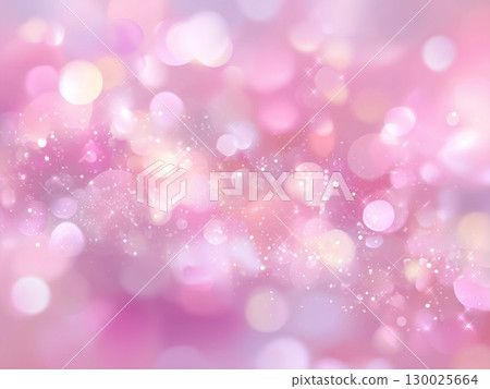 Gentle pink light sparkling particle background 130025664
