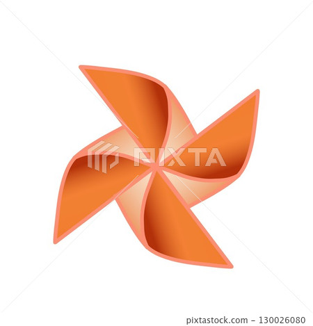 Illustration of a pinwheel Illustration of a pinwheel 130026080
